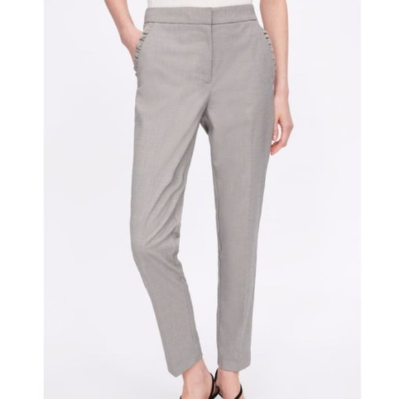 zara cigarette pants